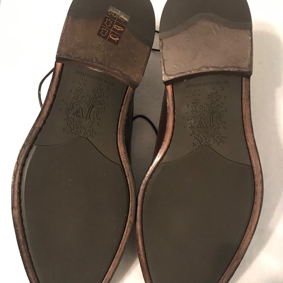 New John Varvatos Irving Paneled Captoe Size 10 - Picture 3 of 4